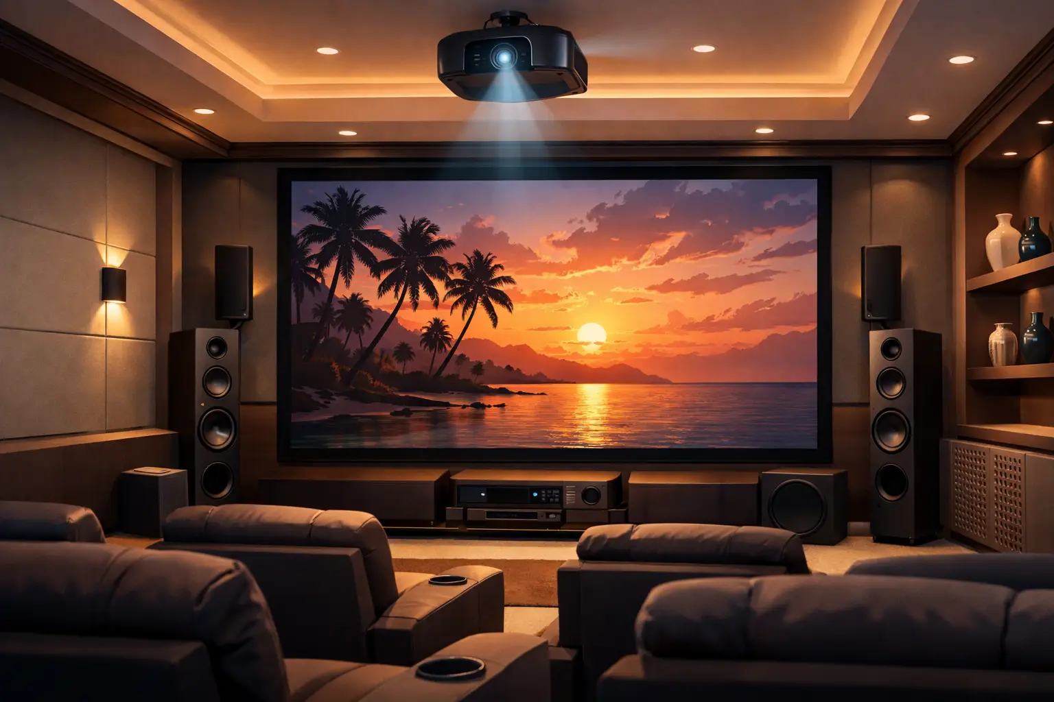 Best Projector Screens for Cinema Rooms