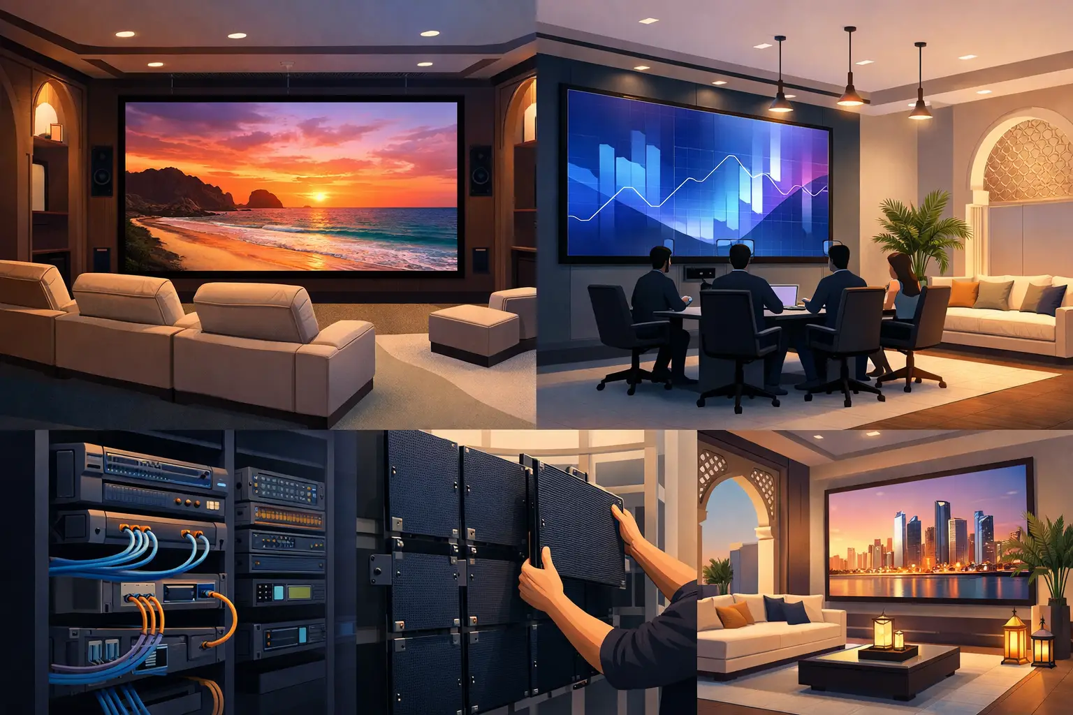 Indoor LED Screen Solutions That Fit the Space